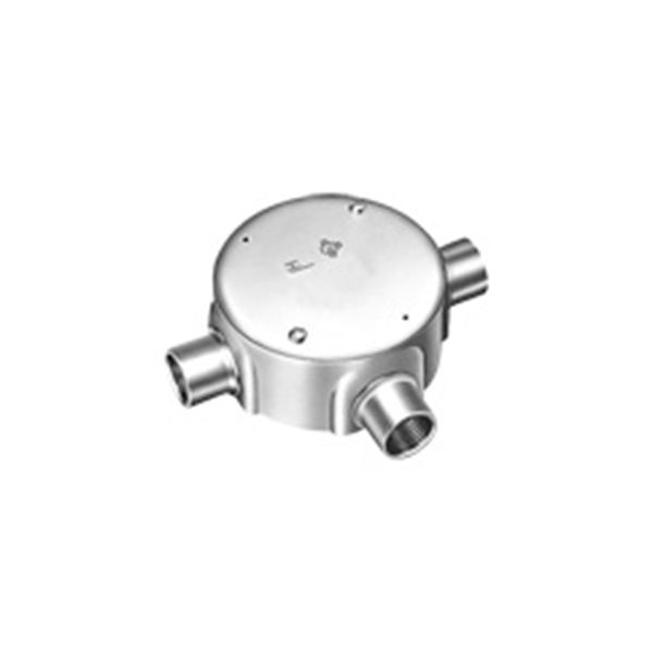 【メーカー在庫あり】 エスコ ESCO C31 丸形露出ボックス(3方出/薄鋼用) 000012341120 JP店