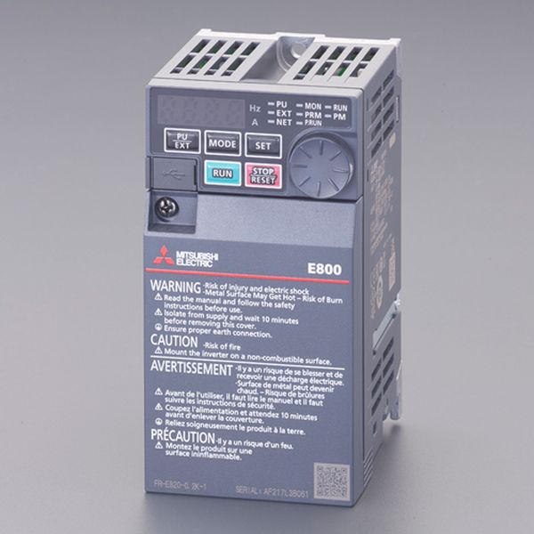 Rakuten - 【メーカー在庫あり】 エスコ ESCO 200V/0.1 kw インバーター(3相モーター用) 000012328883 JP店