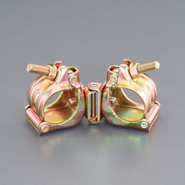 【メーカー在庫あり】 エスコ ESCO φ48.6mm ジョイントクランプ型(二連/蝶番型) 000012342184 JP店