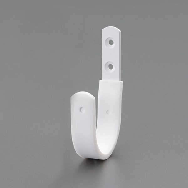 サイズ（奥行×高さ）：47×79mm幅：12mm吊下荷重：7kg穴径(mm)：3.5材質：鋼板・シリコンカラー：白付属ねじ：丸皿タッピンねじ　3.0×20入数：1個000012344022楽天 JP店　