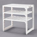 【メーカー在庫あり】 エスコ ESCO 385x300x400mm 収納ラック(ポリスチレン製) 000012344158 JP店