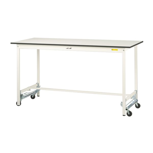 【メーカー在庫あり】 エスコ ESCO 1200x600x950mm ワークテーブル(ワンタッチキャスター付) 000012344..