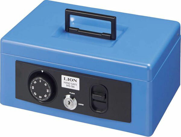 【メーカー在庫あり】 エスコ ESCO 272x209x118mm 手提げ金庫(ブルー) 000012344973 JP店(3.0)