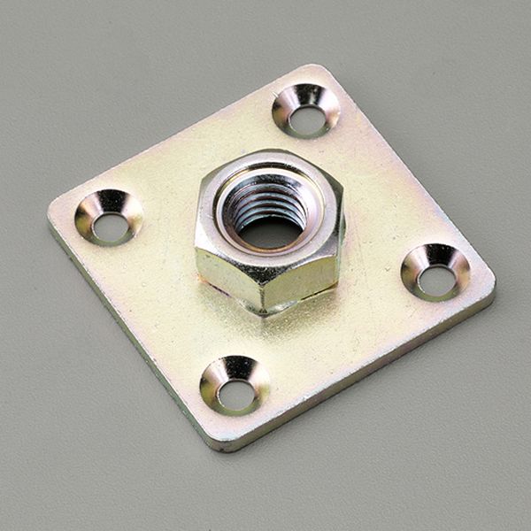 【メーカー在庫あり】 エスコ ESCO 40角用 ナットプレート(M10x1.5) 000012345038 JP店