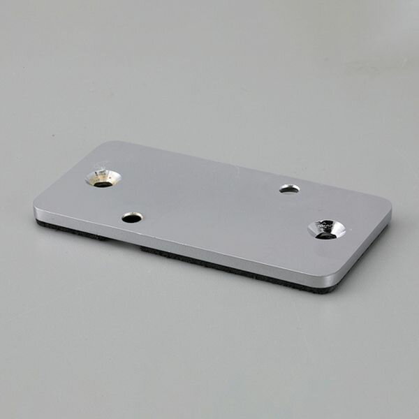 【メーカー在庫あり】 エスコ ESCO 40角用 ベースプレート(穴あき) 000012345048 JP店