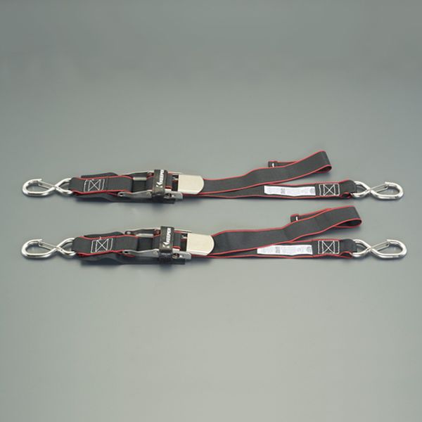 【メーカー在庫あり】 エスコ ESCO 44mmx1.2m/226kg トランサムタイダウンベルト(2本) 000012345248 JP店