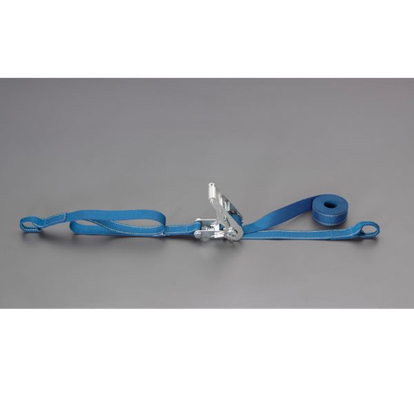 使用荷重：509kgベルト長：固定側：1m、調整側：2mベルト幅：35mmベルト材質：ポリエステル破断荷重：20kNスチールバックルラチェットバックルは、固定したい荷物に装着し、ラチェットレバーを反復運動させることで強く締め付けることができます。しっかりと荷物を固定したい場合に最適です。入数：1個000012345289楽天 JP店　