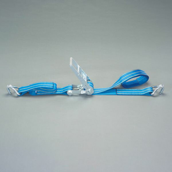 【メーカー在庫あり】 エスコ ESCO 75mmx10.0m/2540kg ベルト荷締機(両端フック型) 000012345441 JP店