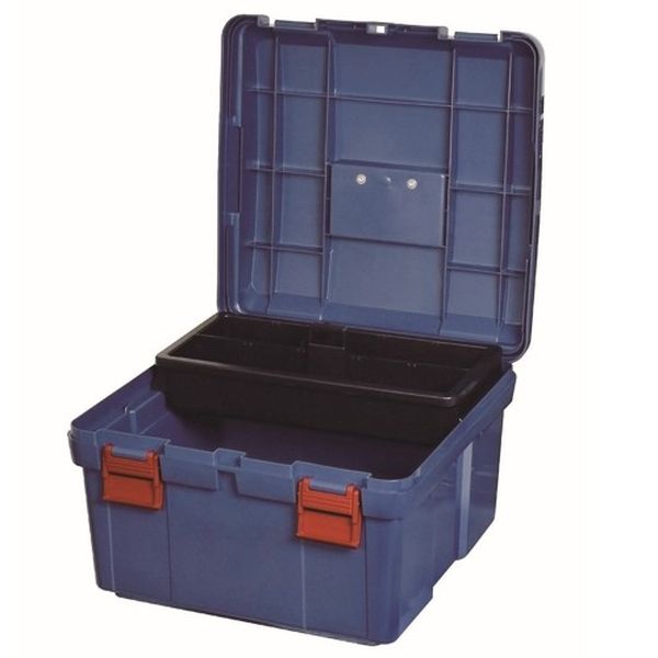 【メーカー在庫あり】 エスコ ESCO 390x391x265mm 工具箱(中皿付) 000012347118 JP店