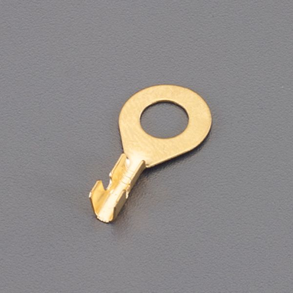 【メーカー在庫あり】 エスコ ESCO 0.50-2.00m/ 6mm 丸形端子(薄型/100個) 000012332176 JP店