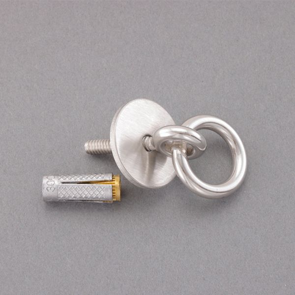 【メーカー在庫あり】 エスコ ESCO 3/8インチ x49mm 丸カンボルト(アンカープラグ付/ステンレス製) 000..