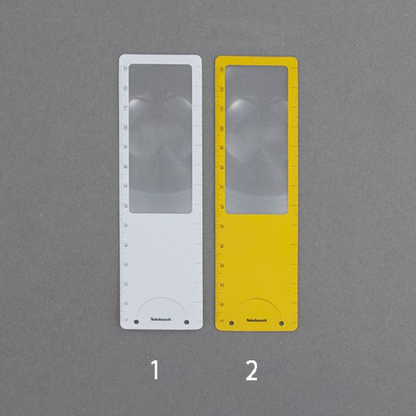 【メーカー在庫あり】 エスコ ESCO 48x163mm ルーペしおり定規(ホワイト) 000012336576 JP店