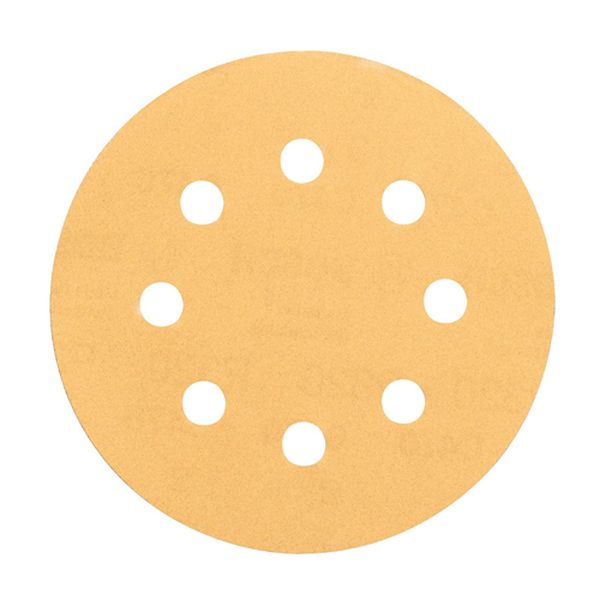 【メーカー在庫あり】 エスコ ESCO # 240/125mm 穴付ディスクペーパー(マジック式/...