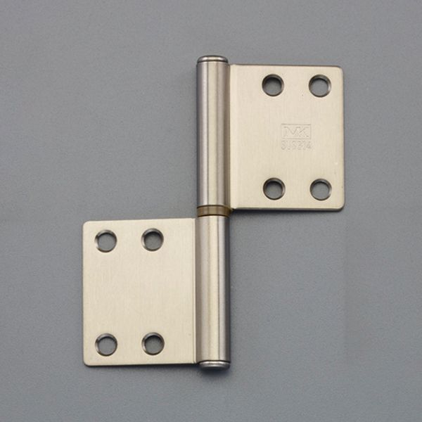 全長(mm)：102幅(mm)：89厚み(mm)：2穴径(mm)：6穴数：4材質：ステンレス（SUS304）付属品：皿木ねじ：3.5×25mmアンバー鏡面仕上げ左右兼用入数：1枚000012343993楽天 JP店　