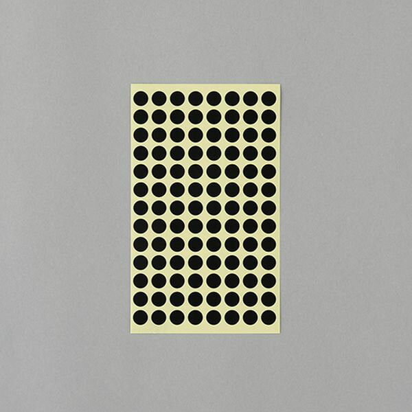 【メーカー在庫あり】 エスコ ESCO φ 9mm/1456片 カラーラベルシール(黒/14枚 000012344891 JP店