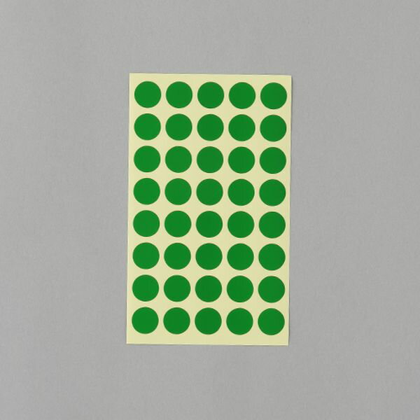 【メーカー在庫あり】 エスコ ESCO φ15mm/ 560片 カラーラベルシール(緑/14枚 000012344897 JP店