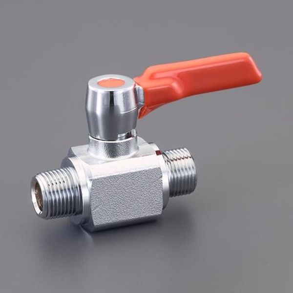 ●取付ねじ…R3/8”(PT)×G3/8”(PF)●圧力…0.98MPa以下●使用流体…空気・水・油●温度…−10〜80℃（凍結箇所を除く）●重量(g)…189●材質…ボディ：C3771BD、ソケット：C3604BD、シート：PTFE、Oリング：NBR70-1●一次側がテーパー（PT）外ネジ、二次側が平行（PF）外ネジの配管用バルブです。●一般にはない外ネジによる配管が可能です。●ハンドルの干渉も少なく取り付けられるので、新たな配管環境に対応できます。EA425BS-233楽天 JP店