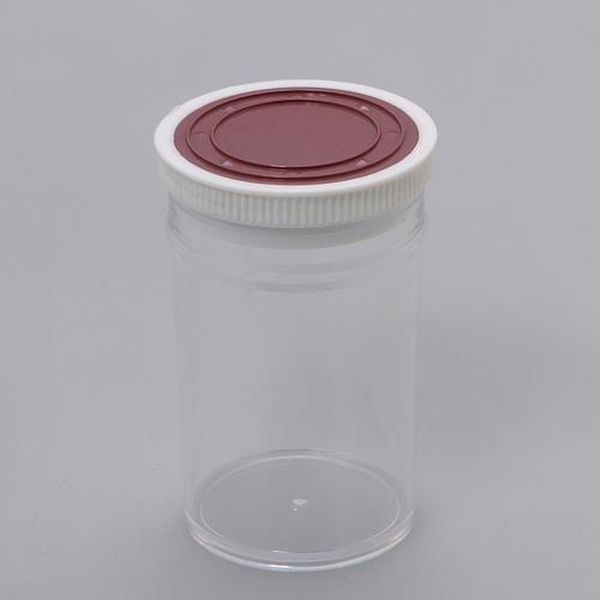 【メーカー在庫あり】 エスコ ESCO φ68.5x124.5mm／300mlポリ容器（押込フタ式／6...