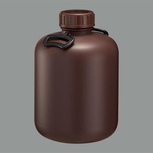 【メーカー在庫あり】 エスコ ESCO φ305x450mm／20L 遮光型広口ポリ容器（取手付 EA508AK-50 JP店