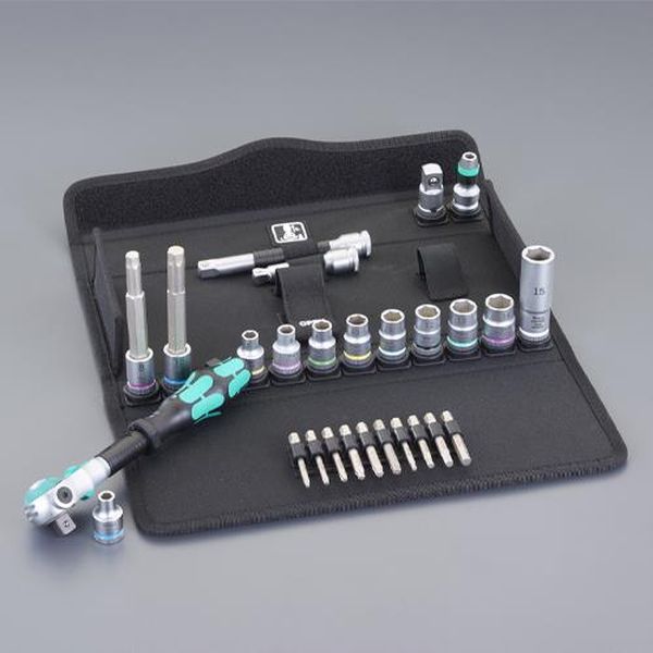 【メーカー在庫あり】 エスコ ESCO 3／8”DR ソケットレンチセット（自転車用） EA617AK-230 JP店