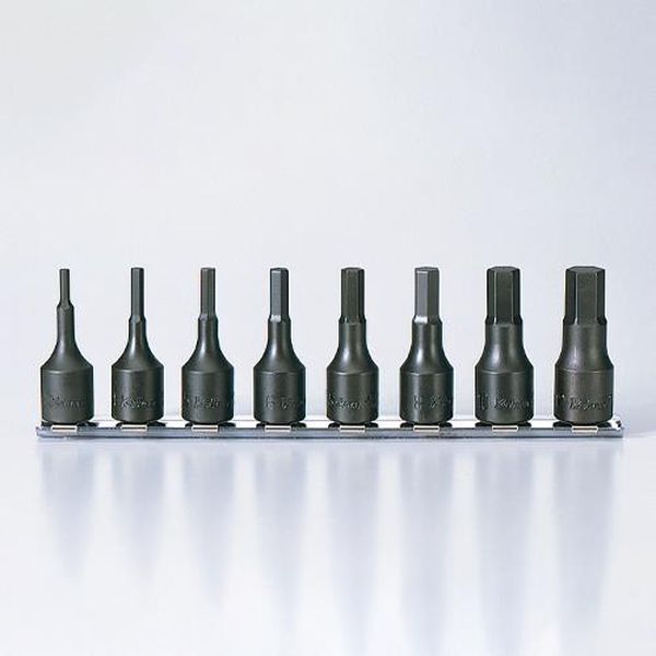 【メーカー在庫あり】 エスコ ESCO 3／8”DR／1／8”−1／2” ［INHEX］ビットソケット...