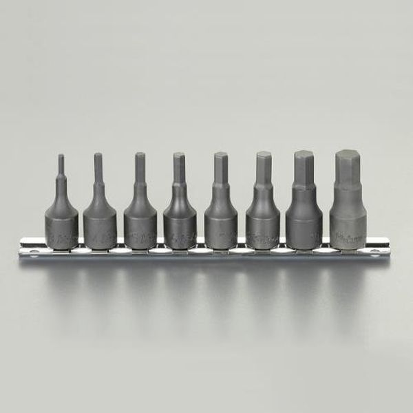 【メーカー在庫あり】 エスコ ESCO 3／8”DRx 3mm／12mm ［INHEX］ビットソケット EA618BZ-200 JP店