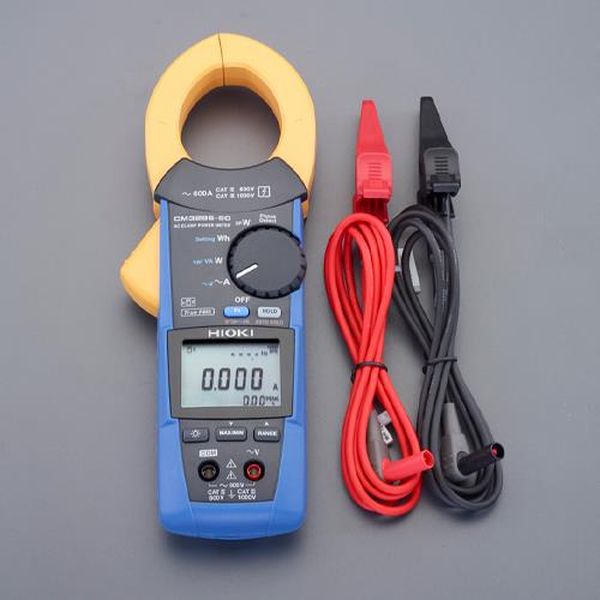 ●仕様…本体●交流電流…6/60/600A●交流電圧…600V●クランプ内径…φ46mm●電源…単4電池×2本（付属）●サイズ…65（W）×35（D）×241（H）mm●重量…450g●測定項目…交流電流、交流電圧、周波数、単相有効電力、単相皮相電力、単相無効電力、単相力率、単相ゼロクロス位相角、平衡三相有効電力、平衡三相無効電力、平衡三相皮相電力、平衡三相力率、平衡三相ゼロクロス位相角、単相有効電力量、検相●防塵・防水性…IP50●連続使用時間…約25時間●ジョー寸法…92（W）×18（D）mm●付属品…接続コード×1本、携帯用ケース×1個●その他機能…[位相角]進み－180.0°～遅れ179.9°、[力率]－1.000～　1.000波高値、検相、最大/最小/平均値表示、オートホールド、電力量計比較、不平衡三相電力推定表示●4つのパラメータを同時に表示●電力5 W、電流60 mAから測れる電力計60 mAの低電流で5Wから360 kWの電力まで測定可能●電流、電圧、電力の他、簡易積算電力量や相順も測定可能●スピーディーな測定をサポートする操作系●CAT IV 600V、CAT III 1000VEA708BW-11楽天 JP店　