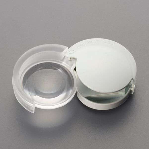 【メーカー在庫あり】 エスコ ESCO x 4.0／φ35mm ポケットルーペ（LEDライト付） EA756B-96 JP店