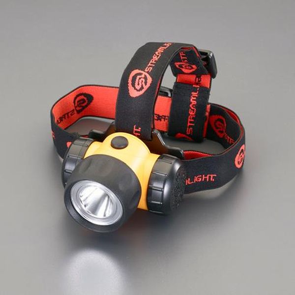 【メーカー在庫あり】 エスコ ESCO ［単3x3本］ ヘッドライト／LED（防爆構造） EA758SE-49 JP店