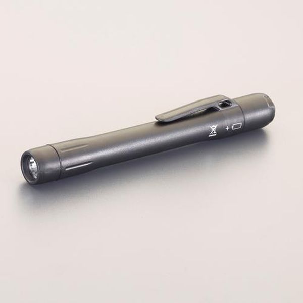 【メーカー在庫あり】 エスコ ESCO ［単4x2本］ フラッシュライト／LED（黒） EA758WE-47 JP店