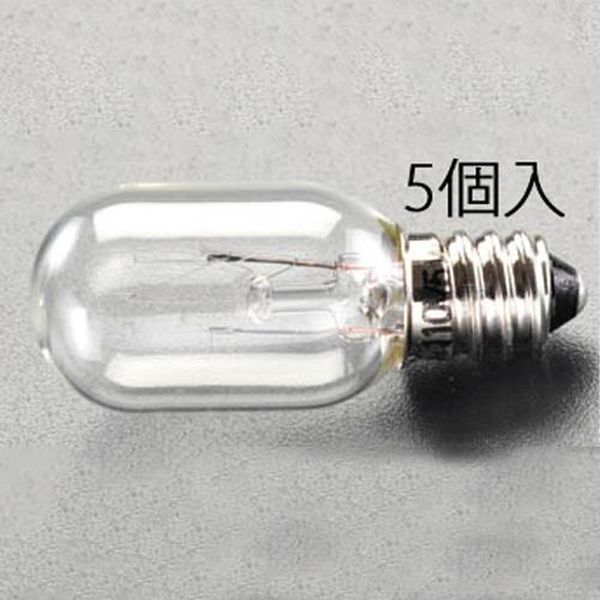 ●電圧…35V●消費電力…5W●サイズ…φ20×48mm●口金…E12ベース●入数…5個●分配電盤、電飾用、表示灯用ランプ●中ナツメ球●ガラス球EA758ZA-187楽天 JP店　