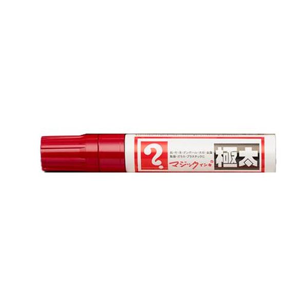 【メーカー在庫あり】 エスコ ESCO 赤／極太 マジックインキ（1本） EA765MJ-237 JP店