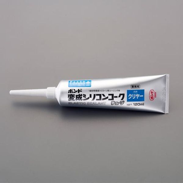 【メーカー在庫あり】 エスコ ESCO 120ml 変成シリコンコーク（クリア） EA930AE-91A JP店