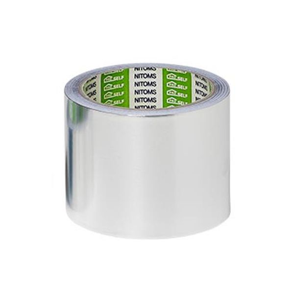 【メーカー在庫あり】 エスコ ESCO 75mmx10m 軟質アルミ箔粘着テープ（光沢） EA944SE-82 JP店