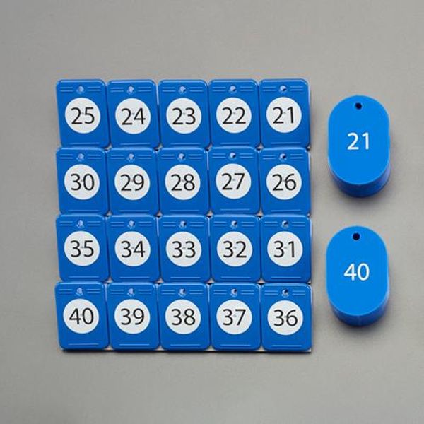 【メーカー在庫あり】 エスコ ESCO 番号札(21〜 40) EA956V-182 JP店