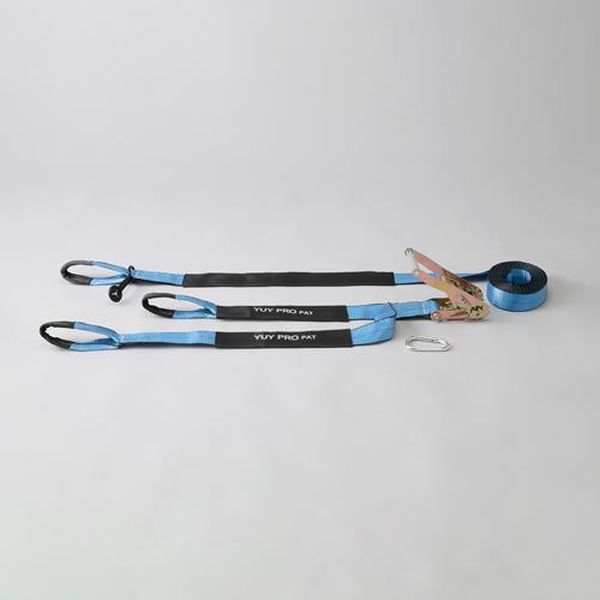 ●使用荷重…600kg●ベルト長…固定側：0.7m、1m調整側：6m●ベルト幅…50mm●破断荷重…3000kg●材質…ラチェット・フック：鉄固定金具：アルミベルト・カバー：ポリエステル外れ止めサポート：ゴム●重量…1.96kg●色…ブルー●トラックの荷台の荷物をロープの代わりに使用する荷締めベルトです。●使用しない1種類の固定ベルトをハンドル部にかけられる固定金具付き●1人で荷締めが出来る外れ止めサポート付き●アイ型ベルトタイプEA982AG-12楽天 JP店