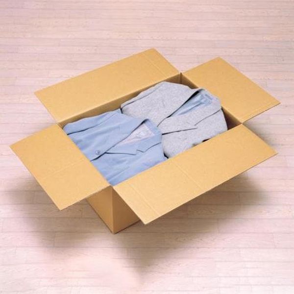 【メーカー在庫あり】 エスコ ESCO 650x430x286mm ダンボール（シングル／10枚） EA995BS-98 JP店