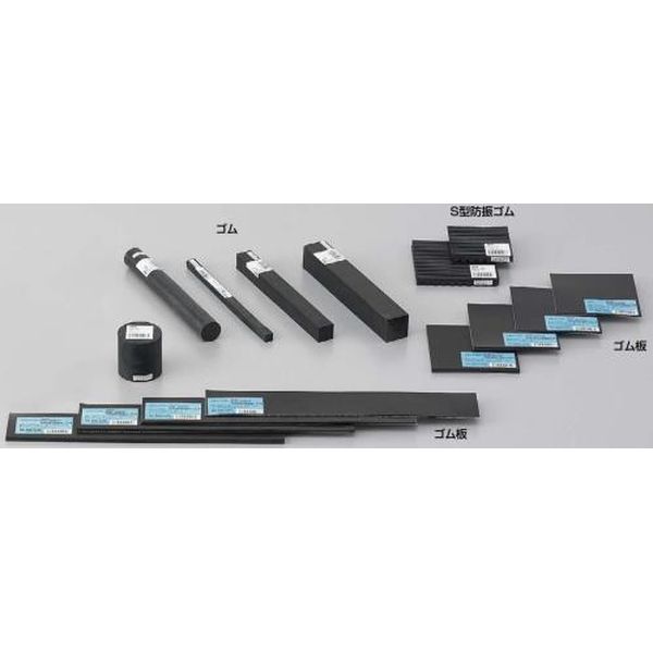 ●サイズ(mm)…50×300●厚み(mm)…5●材質…天然ゴム●粘着付きゴム板EA997XC-249楽天 JP店　