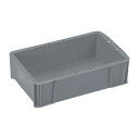 【メーカー在庫あり】 エスコ ESCO 447x274x126mm/10.7L コンテナ (グレー) EA506AF-189 JP店