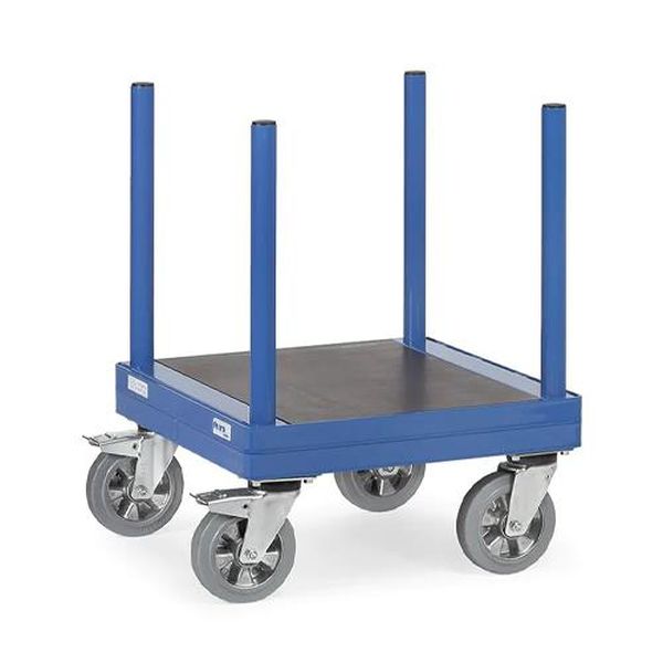 ●※注意※…【お客様組立品】●床高さ…338mm●車輪径…200mm(伸縮性のあるソリッドラバー車)●車輪…自在(ブレーキ付)×2固定×2●重量…61kg●荷台材質…木製●積載均等耐荷重…1500kg●全高…895mm●荷台サイズ…700×...