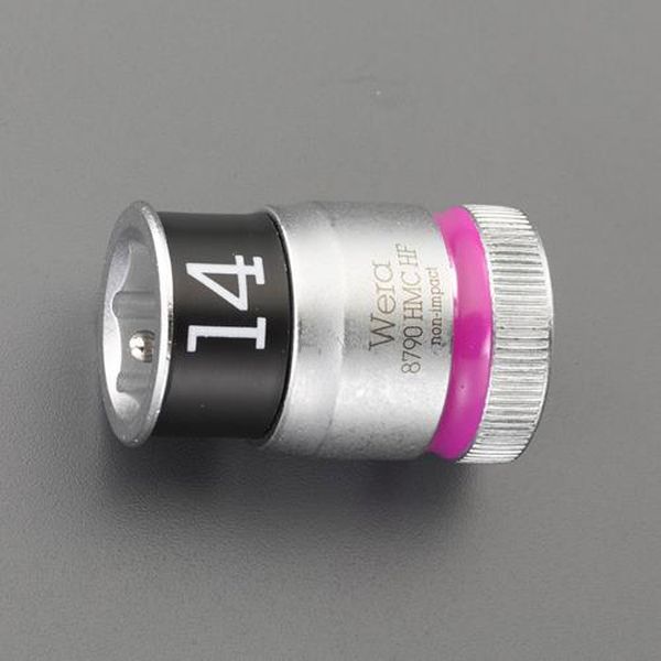 【メーカー在庫あり】 エスコ ESCO 1/2インチDRx13mm ソケット (ホールド機能付) E...