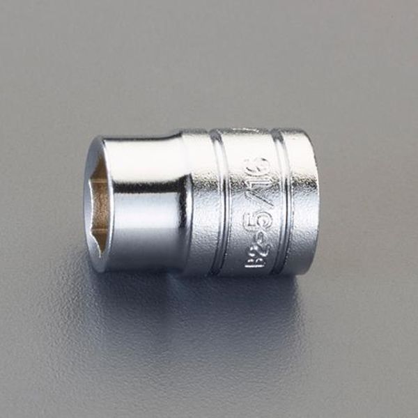 ●差込角…1/4”●対辺(インチ)…5/16●外径(mm)…13●全長(mm)…18.5●重量(g)…12●口径部と差込角に応力の集中を防ぐことでボルト・ナットのエッジを傷めにくくし、より確実な締め付け・緩め作業が行えるパワーフィット形状を採用しました。EA618NL-107楽天 JP店　