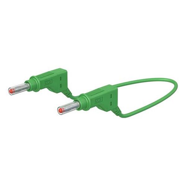 ●全長…500mm●色…緑●プラグ径…φ4mm●定格電圧…600V (CATII)●定格電流…32A●リード線…2.5mm2●重量(g)…47●プラグ材質…ニッケル●ケーブル材質…PVC●柔軟性に優れ、特にセーフティソケットを装備していない電気機器の接続に適しています。●両端にスタッキング可能なφ4mmMULTILAMプラグ。●接触保護用の収納式スリーブ付●※プラグとソケットの両方がMULTILAMの場合は接続できません。●MULTILAM付（ばね形状の多面接触子付）EA707NC-415楽天 JP店　