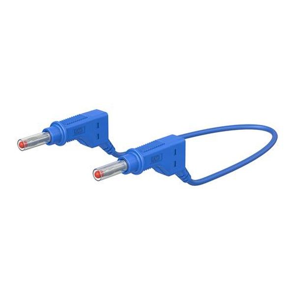 ●全長…1,500mm●色…青●プラグ径…φ4mm●定格電圧…600V (CATII)●定格電流…32A●リード線…2.5mm2●重量(g)…82●プラグ材質…ニッケル●ケーブル材質…PVC●柔軟性に優れ、特にセーフティソケットを装備していない電気機器の接続に適しています。●両端にスタッキング可能なφ4mmMULTILAMプラグ。●接触保護用の収納式スリーブ付●※プラグとソケットの両方がMULTILAMの場合は接続できません。●MULTILAM付（ばね形状の多面接触子付）EA707NC-443楽天 JP店　