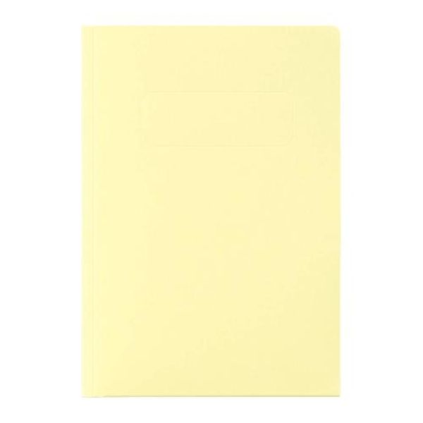 ●ポケット…2個●色…ライトイエロー●サイズ…154(W)×3(D)×220(H)mm●材質…高級ファイル用紙製　●入数…10冊●A5判●両面ポケット式で見開きでA4判用紙収納可能EA762CF-308楽天 JP店　
