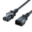 【メーカー在庫あり】 エスコ ESCO 250V/12Ax5m 電源コード (サーバー電源-PC接続) EA764CD-49 JP店(2)
