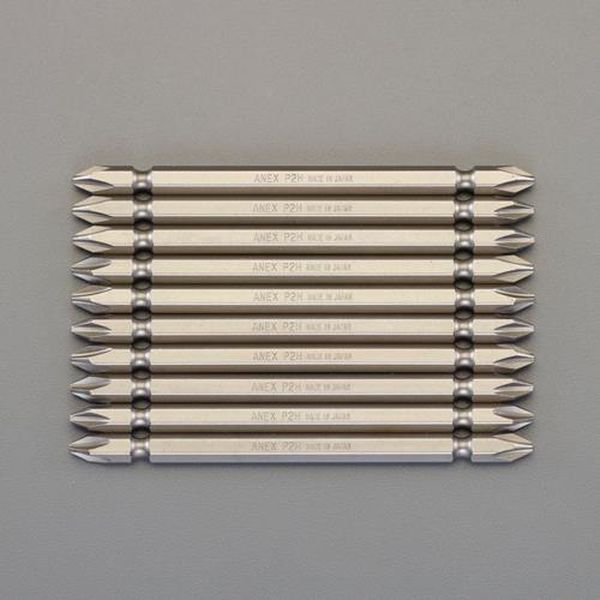 【メーカー在庫あり】 エスコ ESCO #2x65mm [＋] ドライバービット (10本組) EA813...
