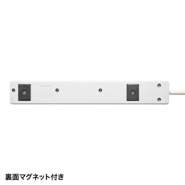 【メーカー在庫あり】 エスコ ESCO AC125V/15Ax5m タップ (6口/3P/シャッター付) EA815GM-266 JP店