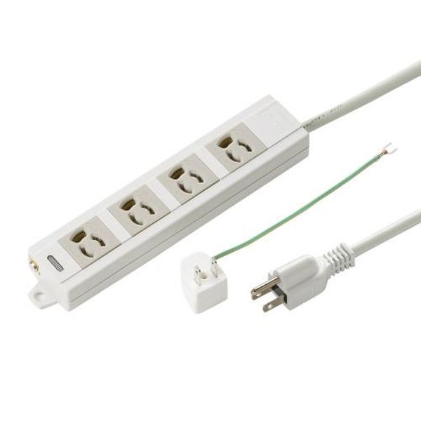 ●コンセント…接地3P（抜止）×4口●コード長…3m●定格…15A・125V（1500W）●プラグ…接地3P(2P変換アダプター付)●サイズ…224×45×29.6mm●コード…VCTF 1.8スケア（SQ）×2心、0.75スケア（SQ）×1心（アース）仕上がり外形寸法：約直径8.5mm●付属品…3P→2P変換アダプタ●材質…ケース：難燃性ABS樹脂差込口部分：ユリア樹脂●ネジ＆フック仮固定穴…あり（両端2ヵ所）●使用地域…日本国内のみ。日本以外ではご使用いただけません。●認証…電気用品安全法(PSE)技術基準適合品●抜け止め機構付●3P→2P変換アダプタ付きです。●3P抜け止めの4個口タップです。●通電状態が一目で確認できる通電ランプ付きです。●裏面にマグネットが付いているので、スチールのデスクなどに仮固定することができます。●アース接続できるアース端子付きです。●ネジでタップを仮固定したり、フックに引っ掛けることができる仮固定穴付きです。●差込口部分にユリア樹脂材を使用した熱に強い構造です。●ゴミが少なく環境に優しい簡易袋パッケージです。EA815GM-292楽天 JP店　