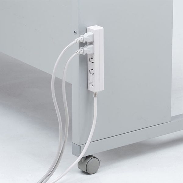 【メーカー在庫あり】 エスコ ESCO 5m タップ (4口/2P/マグネット付/雷ガード) EA815GM-406 JP店